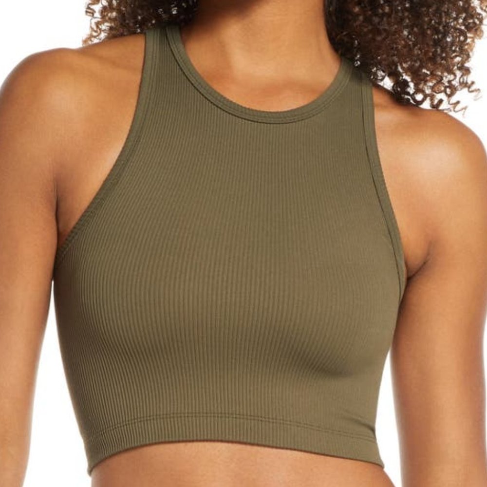 Free People Roxy Seamless Crop Tank Top FP Movemen